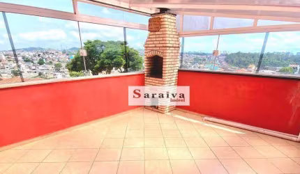 Cobertura com 2 dormitórios à venda, 74 m² por R$ 365.000,00 - Jardim Cristiane - Santo André/SP