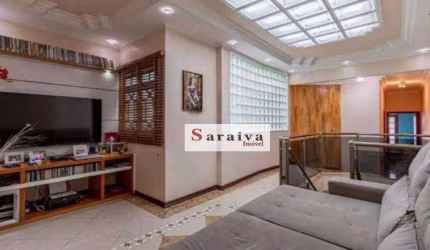 Sobrado com 3 dormitórios à venda, 195 m² por R$ 1.250.000 - Vila Camilópolis - Santo André/SP