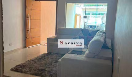 Sobrado com 3 dormitórios à venda, 210 m² por R$ 850.000,00 - Jardim Bom Pastor - Santo André/SP
