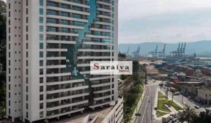 Sala à venda, 43 m² por R$ 180.000 - Valongo - Santos/SP