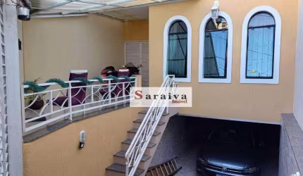Sobrado com 4 dormitórios à venda, 140 m² por R$ 830.000,00 - Vila Scarpelli - Santo André/SP