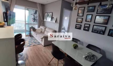 Apartamento com 2 dormitórios à venda, 58 m² por R$ 575.000,00 - Vila Homero Thon - Santo André/SP