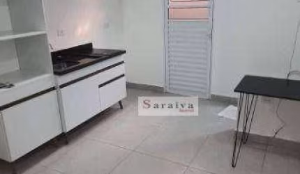 Kitnet com 1 dormitório para alugar, 20 m² por R$ 1.480,00/mês - Vila Dayse - São Bernardo do Campo/SP