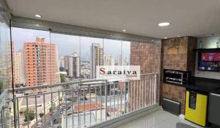 Apartamento com 2 dormitórios à venda, 72 m² por R$ 695.000,00 - Vila Valparaíso - Santo André/SP