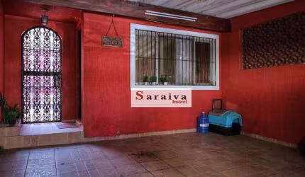 Sobrado com 3 dormitórios à venda, 147 m² por R$ 530.000 - Campestre - Santo André/SP