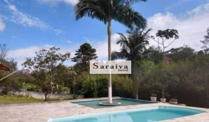 Chácara com 2 dormitórios à venda, 5000 m² por R$ 1.070.000,00 - Represa - Ribeirão Pires/SP
