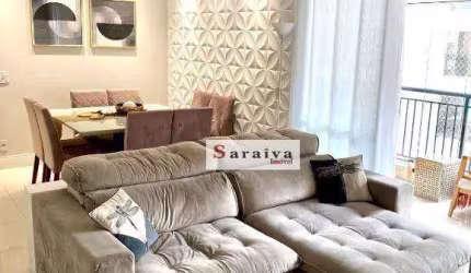Apartamento com 3 dormitórios à venda, 106 m² por R$ 1.275.000 - Baeta Neves - São Bernardo do Campo/SP