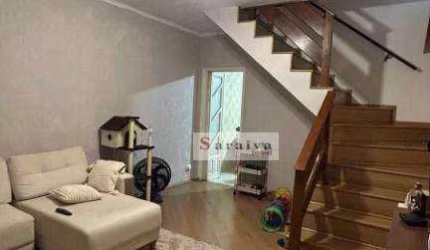 Sobrado com 2 dormitórios à venda, 120 m² por R$ 545.000,00 - Jardim Hollywood - São Bernardo do Campo/SP