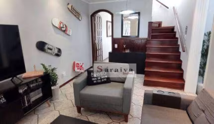 Sobrado com 3 dormitórios à venda, 135 m² por R$ 550.000 - Parque dos Pássaros - São Bernardo do Campo/SP