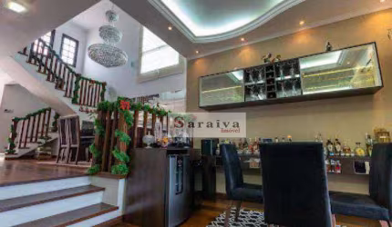 Sobrado com 3 dormitórios à venda, 307 m² por R$ 1.840.000,00 - Colônia - Ribeirão Pires/SP