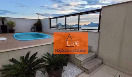 Live vende - Cobertura Residencial à venda, Centro, Niterói - CO0018.