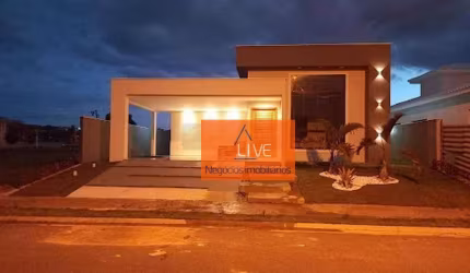 Live vende - Casa com 3 dormitórios à venda, 100 m² por R$ 950.000 - Itapeba - Maricá/RJ