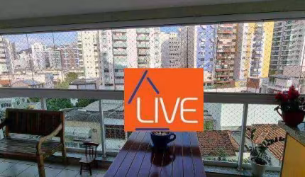 Live vende Excelente apartamento com uma ótima planta, em andar alto e de frente com vista livre.