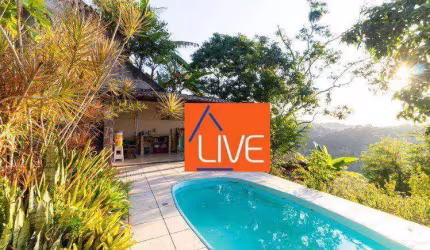 Live Vende: BAIXOUUU Casa com 3 quartos, piscina e 5 vagas por R$ 900,000- Vila Progresso - Niterói/RJ