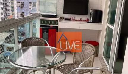 LIVE VENDE: Excelente apartamento, 2 quartos 1 suíte, 1 vaga, lazer completo, 78m²