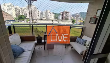 LIVE VENDE: Excelente apartamento, 2 quartos, 1 suite, 1 vaga,  78m², área nobre de Jardim Icaraí;