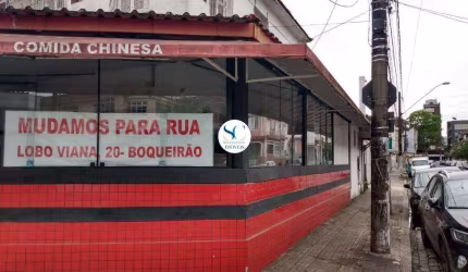 Ponto Comercial / Loja, localizado no bairro do Boqueirão - Santos / SP