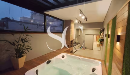 Cobertura Penthouse com Vista Mar Espetacular em Santos!