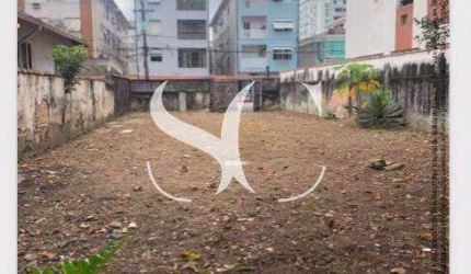 TERRENO à venda na Aparecida na cidade de Santos