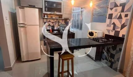Vende-se apartamento de 01 dormitório Frente Mar no bairro Boa Vista em São Vicente