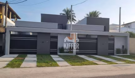 Casa com Piscina e Área Gourmet a 150 Metros da Praia — 3 Quartos (1 Suíte) — Itaipuaçu, Maricá RJ