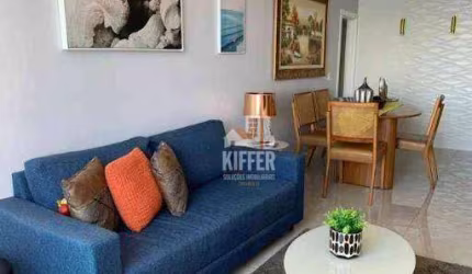 Apartamento com 2 quartos à venda, 100 m² por R$ 1.350.000 - Frente Mar com 2 suites, 1 vaga de garagem e dependência completa no Ingá - Niterói/RJ
