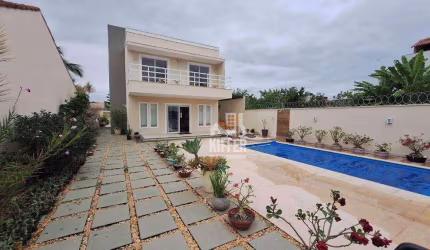Casa com 4 dormitórios à venda, 303 m² por R$ 1.250.000,00 - Jardim Atlântico Central (Itaipuaçu) - Maricá/RJ