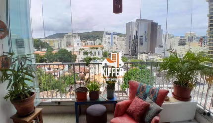 Apartamento com 2 quartos, varanda, 1 vaga, sol da manhã, 80 m² por R$ 440.000,00 - Santa Rosa - Niterói/RJ