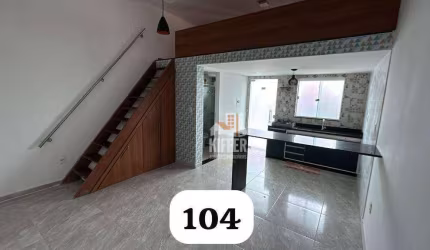 Flat com 1 Quarto com Piscina e churrasqueira à venda, 27 m² por R$ 185.000 - Restinga de Maricá - Maricá/RJ