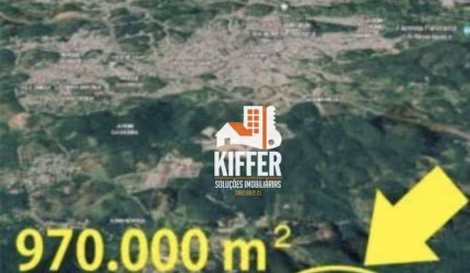Terreno à venda, 970000 m² por R$ 6.000.000,00 - Adrianópolis - Nova Iguaçu/RJ