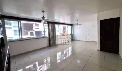 Apartamento com 4 dormitórios para alugar, 222 m² por R$ 6.996,91/mês - Icaraí - Niterói/RJ