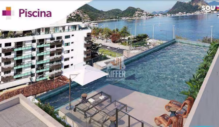 Apartamento com 2 quartos à venda, 93 m² por R$ 1.373.505 - Charitas - Niterói/RJ