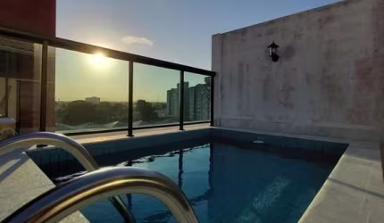 COBERTURA COM PISCINA PRIVATIVA | 3Q | ELEVADOR | BURAQUINHO
