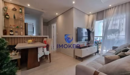 Apartamento no Villagio Rubi, Suzano/SP; 2 quartos (1 suíte); 1 vaga; móveis planejados