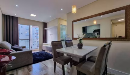 Apartamento totalmente mobiliado, Praça das Árvores, Ferraz de Vasconcelos/SP; 2 quartos; 1 vaga