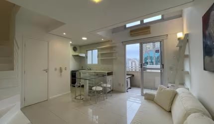 Duplex para locação | 1 quarto | 1 lavabo | varanda | 1 vaga  e varanda - Itaim Bibi - São Paulo - SP