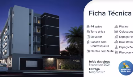 Apartamentos com elevador e negociação facilitada