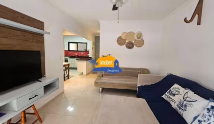 Apartamento à venda em Bertioga-SP, bairro Maitinga: 200 metros da praia com 2 quartos, 1 sala, 1 banheiro, 2 vagas, 57m² de área.