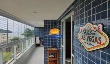 Apartamento à venda em Bertioga-SP,  50 mts da praia, Indaiá: 2 quartos, 1 suíte, 2 salas, 2 banheiros, 83,47m² de área.
