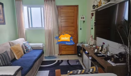 Casa de Condomínio à venda em Bertioga-SP, bairro Maitinga! 2 quartos, 1 suíte, 2 salas, 3 banheiros, 1 vaga, 76,78m².