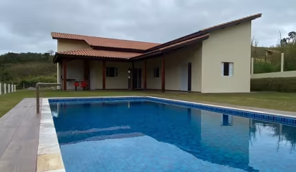 Vendo chácara na planta terreno + construção, chácara nova do seu jeito.