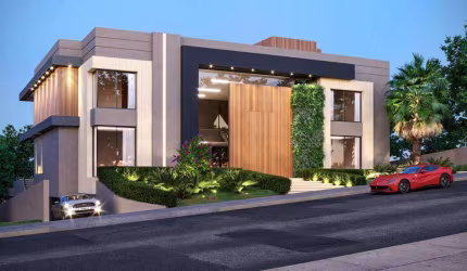 MANSÃO BELÍSSIMA NO TAMBORÉ 02  / PD DUPLO/ 6 SUITES/ TÉRMINO DE OBRA