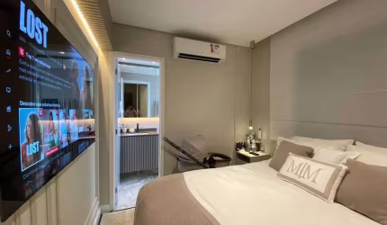 APARTAMENTO GARDEN ARUANÃ 601 / 2º ANDAR  SEMI MOBILIADO