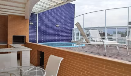 Apartamento com 4 dormitórios à venda, 180 m² por R$ 3.900.000,00 - Riviera - Módulo 7 - Bertioga/SP