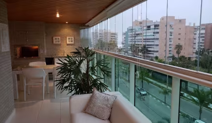 Apartamento com 3 dormitórios à venda, 128 m² por R$ 3.800.000,00 - Riviera - Módulo 8 - Bertioga/SP