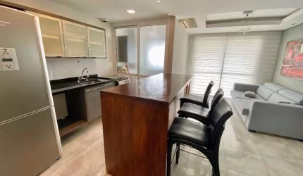 Apartamento para Comprar  no Karpathos com 2 dormitórios transformado em 1 suite com closet , living 2 ambientes, mobiliado, 1 vaga de garagem, localizado no bairro planejado Jardim Europa, Porto Aleg