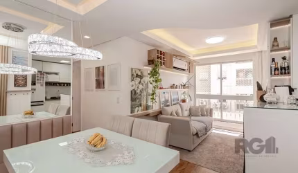 À venda: Excelente apartamento mobiliado, com ótimo preço e em ótimas condições, localizado no bairro Jardim Planalto, Porto Alegre. Com uma área privativa de 48 m², este imóvel oferece uma proposta f