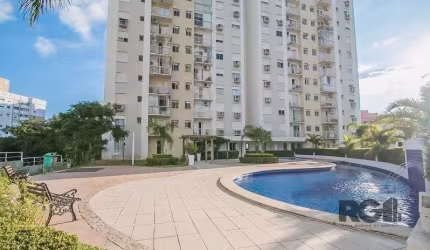 Apartamento mobiliado com 61 m², no bairro Jardim Carvalho. Imóvel com 2 dormitórios, sendo 1 suíte, sala de estar e jantar, sacada, cozinha com armários, banheiro social, área de serviço. Vaga descob