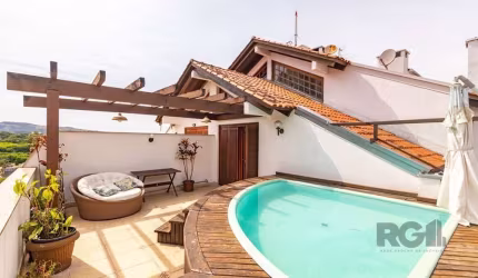 Cobertura Mobiliada no Bairro Petrópolis Conforto e Sofisticação para Você e Sua Família Imagine viver em uma cobertura onde cada detalhe foi pensado para proporcionar bem-estar e estilo. Localizada n