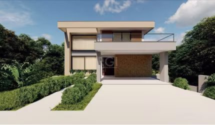 Casa Condominio para Venda - 254m², 4 dormitórios, sendo 4 suites, 2 vagas - Alphaville, Porto Alegre